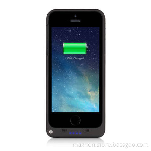 2,200mAh external battery power bank case for iPhone 5 with kick stand